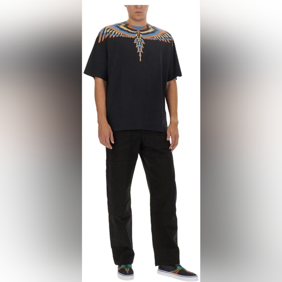 Marcelo Burlon County of MilanOptical Wings print cotton size M - Picture 5 of 13